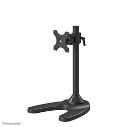 Neomounts Tilt/Turn/Rotate Desk Stand for 10-30" Monitor Screen, Height Adjustable - Black								