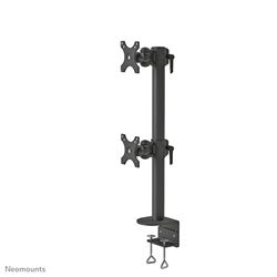 Neomounts Full Motion desk monitor arm (clamp) for two 17-49" Curved Monitor Screens - Black								