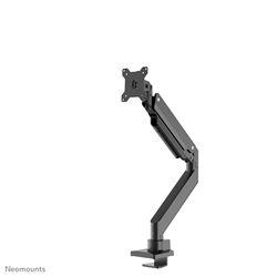 Neomounts NM-D775BLACKPLUS Full Motion desk monitor arm (clamp & grommet) for 10-49" Curved Monitor Screens, Height Adjustable (gas spring) - Black