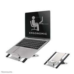 Neomounts Portable Laptop and Tablet Desk Stand - Silver					